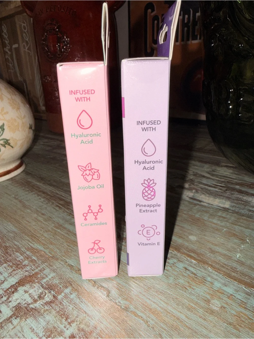 Hydrating lip serum with hyaluronic acid, exfoliating lip serum new